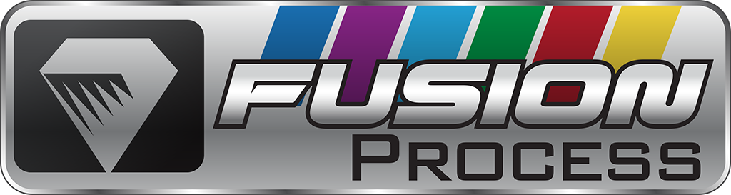 Fusion wash process logo