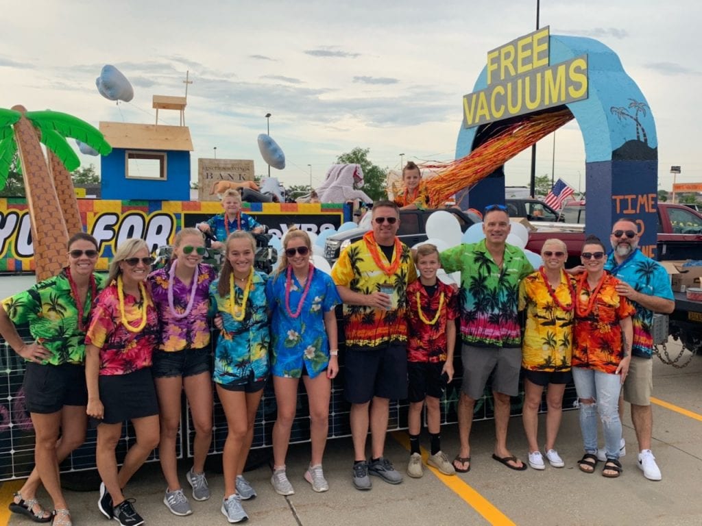 Ankeny Summerfest Parade Oasis Car Wash